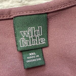 Wild Fable Dusty Rose Blouse